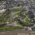 Aerial photograph of Gravesend Promenade