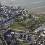 Aerial photograph of Gravesend Promenade