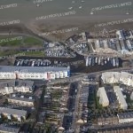 Aerial photograph of the Canal Basin developments