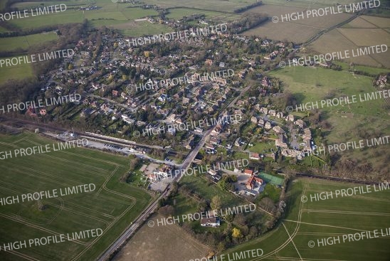 Aerial photograph of Sole Street in Gravesham