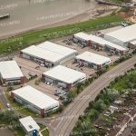 Aerial photograph of Crossways Business Park